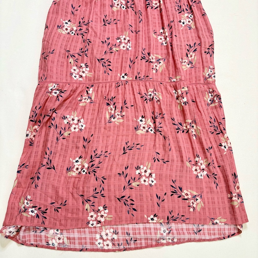 J.Jill floral sleeveless tiered maxi dress sz medium new - Picture 4 of 14